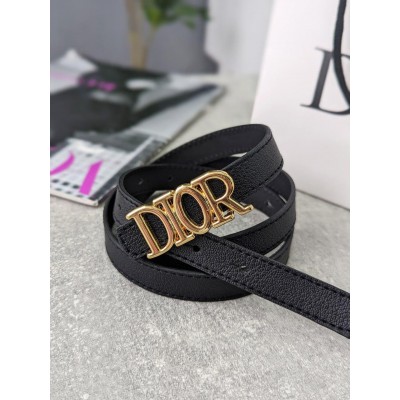 Жіночий ремінь пояс Christian Dior Крістіан Діор чорний вузький Жіночий ремінь пояс Christian Dior Крістіан Діор чорний вузький