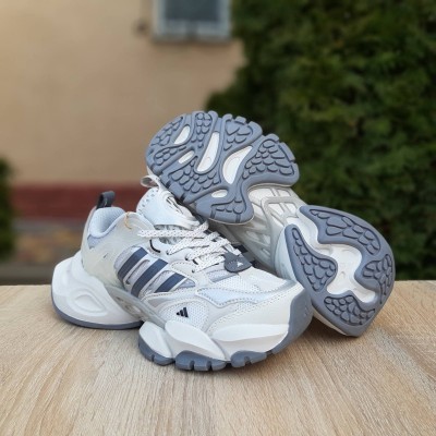 Adidas Vento XLG Deluxe белые с серым, Размер 36