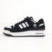 Adidas Forum 84 Low Black Suede White чорні з білим, Розмір 37