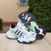 Adidas Vento XLG Deluxe белые с черным и салатовым, Размер 36