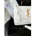 Женская сумка клатч Yves Saint Laurent YSL Ив Сен Лоран белый