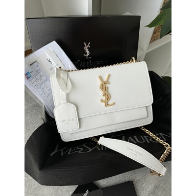Женская сумка клатч Yves Saint Laurent YSL Ив Сен Лоран белый Женская сумка клатч Yves Saint Laurent YSL Ив Сен Лоран белый
