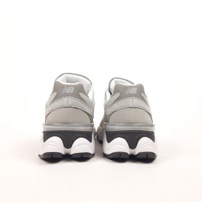 New Balance 9060 сірі на білій сірий язик, Розмір 38