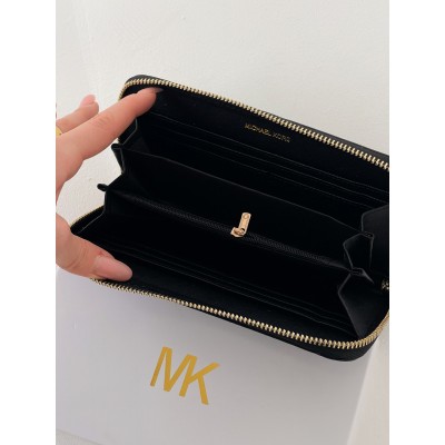 Гаманець Michael Kors, Майкл Корс жіночий великий чорний