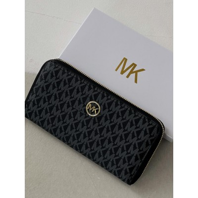 Гаманець Michael Kors, Майкл Корс жіночий великий чорний Гаманець Michael Kors, Майкл Корс жіночий великий чорний