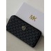 Гаманець Michael Kors, Майкл Корс жіночий великий чорний