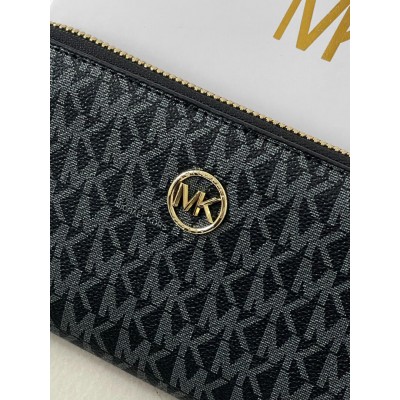 Гаманець Michael Kors, Майкл Корс жіночий великий чорний