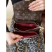 Cумка женская Луи Витон через плечо Louis Vuitton Medium Pochette коричневый монограмм