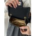 Сумка жіноча клатч через плече Chanel Classic Шанель чорний міні