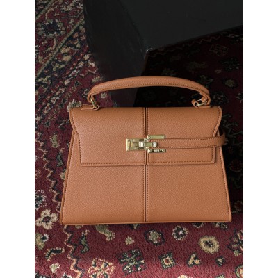 Сумка жіноча JW PEI Elise Large Top Handle Bag коричневий золото міні через плече Сумка жіноча JW PEI Elise Large Top Handle Bag коричневий золото міні через плече