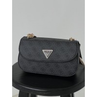 Сумка жіноча Guess ECO ELEMENTS чорний крос боді Гесс