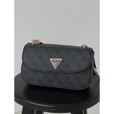 Сумка женская Guess ECO ELEMENTS черный кросс боди Гесс Сумка женская Guess ECO ELEMENTS черный кросс боди Гесс