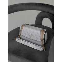 Сумка жіноча Guess ECO ELEMENTS пудровий крос боді Гесс