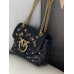 Жіноча сумка Pinko Mini Puff Sea Jewels Bag чорний через плече Пінко ( PREMIUM)