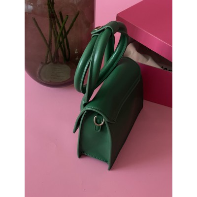 Сумка жіноча Jacquemus Le Chiquito Noeud зелений клатч Жакмюс Premium