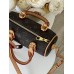 Жіноча сумка Louis Vuitton Nano Speedy барильце коричневе через плече Луї Віттон