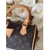 Жіноча сумка Louis Vuitton Nano Speedy барильце коричневе через плече Луї Віттон