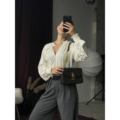 Сумка женская Guess G James Logo коричневый кросс-боди Гесс кросс-боди