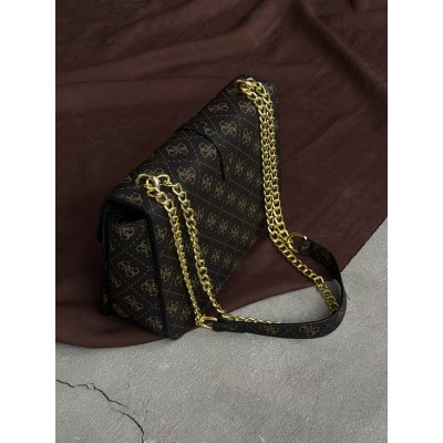 Сумка женская Guess G James Logo коричневый кросс-боди Гесс кросс-боди