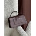 Жіноча сумка Jacquemus Le Grand Bambino шоколадний крос боді Жакмюс