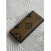Жіночий гаманець Louis Vuitton монограм подвійний на кнопці Луї Віттон