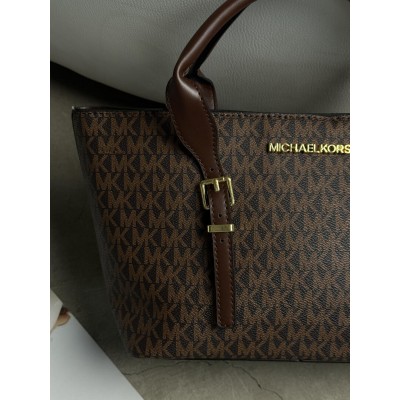 Сумка женская Michael Kors Moore small tote bag коричневый Майкл Корс кросс боди