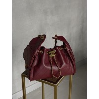 Сумка женская Chanel 25 Small Handbag Premium бордовый Шанель торба
