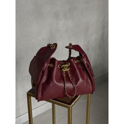 Сумка жіноча Chanel 25 Small Handbag Premium бордовий Шанель торба Сумка жіноча Chanel 25 Small Handbag Premium бордовий Шанель торба