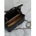 Сумка жіноча Chanel Classic 1.55 Small Single Flap Premium чорний через плече Шанель