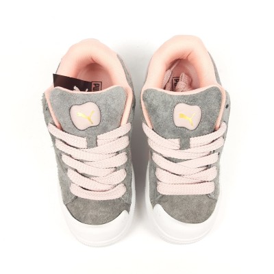 Puma Suede XL Crush Preserves сірі з пудрой, Розмір 41