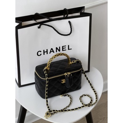 Сумка жіноча клатч Chanel класична Lambskin чорний Шанель Сумка жіноча клатч Chanel класична Lambskin чорний Шанель