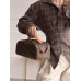 Жіноча косметичка Louis Vuitton Dopp Kit коричневий + беж Луї Віттон
