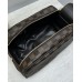 Жіноча косметичка Louis Vuitton Dopp Kit коричневий в клітинку Луї Віттон