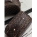 Жіноча косметичка Louis Vuitton Dopp Kit коричневий в клітинку Луї Віттон