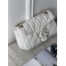 Жіноча сумка Coach Tabby Shoulder Bag 26 мат білий через плече Коуч Таббі