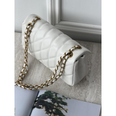 Жіноча сумка Coach Tabby Shoulder Bag 26 мат білий через плече Коуч Таббі