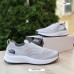 The North Face тапкие мокасины слипоны светло серые, Размер 44