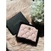 Гаманець жіночий Chanel mini рожевий із коробкою