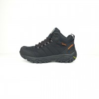 Merrell Moc ll высокие черные с оранжевым, размер 44