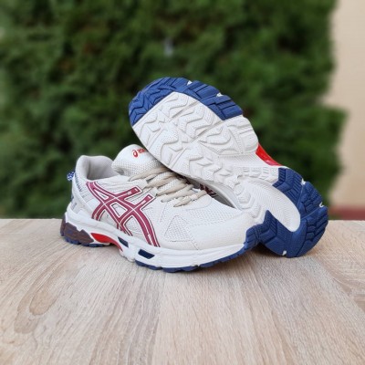 Asics Gel Kahana 8 Бежеві з червоним та синім, Розмір 39