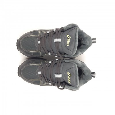Asics Gel-Kahana 8 High сірі з салатовим, Розмір 38