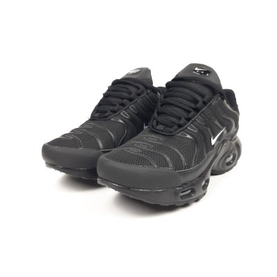 Nike Air Max TN plus чорні біла кома, Розмір 38