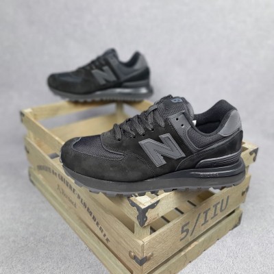 New Balance 574 чорні, Розмір 36