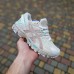 Asics Gel Kahana 8 бежевые с пудрой и салатовым, Размер 38