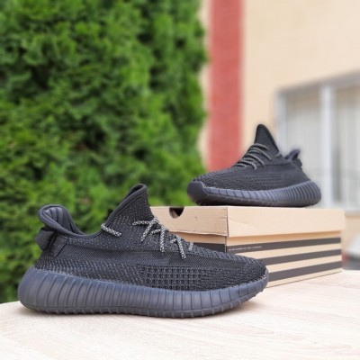 Adidas Yeezy Boost 350 чорні, Розмір 42
