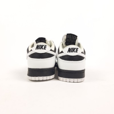 NIKE DUNK LOW RETRO білі з чорним, Розмір 40