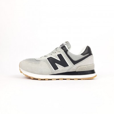 New Balance 574 светло серые на бежевом, Размер 41 New Balance 574 светло серые на бежевом, Размер 41