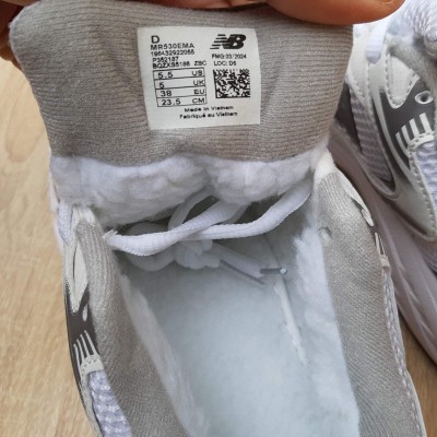 New Balance 530 білі з сірим, Розмір 41