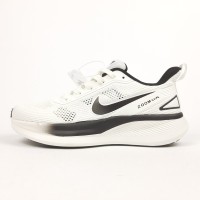 Nike AIR ZOOM білі з чорним, Розмір 45