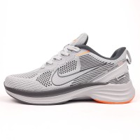 Nike Zoom Winflo серые с оранжевым, Размер 46